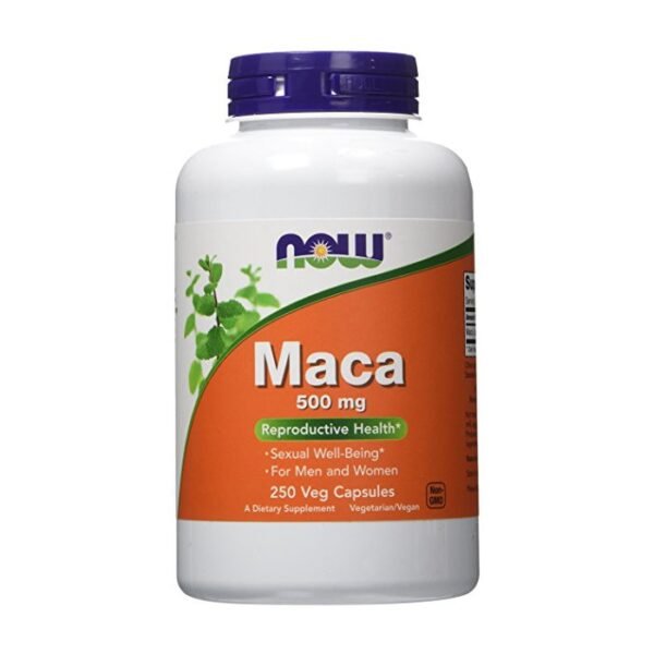 Now Foods, Maca, 500 mg, 250 capsules végétariennes